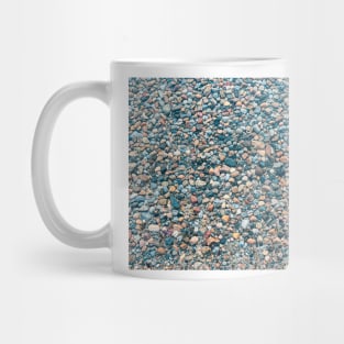 Colorful Underwater Pebbles at the Beach Mug